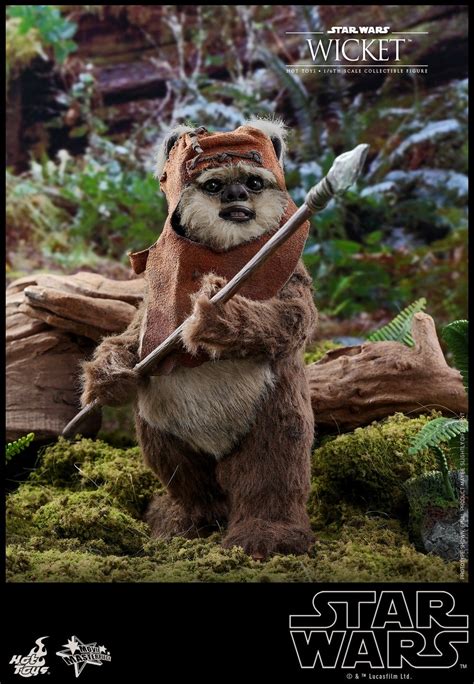 Hot Toys Star Wars Return Of The Jedi Princess Leia Wicket Collectible Figures Figures