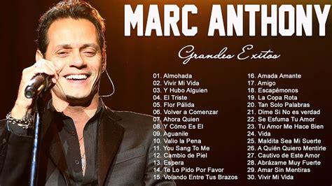 Marc Anthony Lo Mejor Canciones Ii Grandes Xitos Ii Salsa