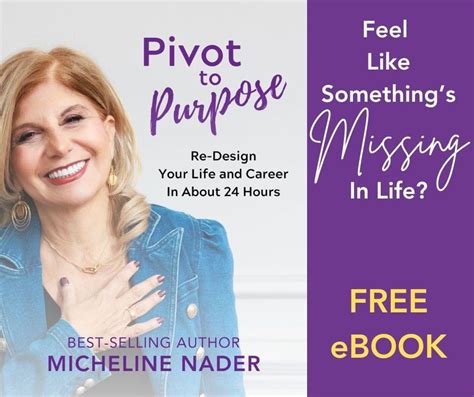 Pivot To Purpose Re Design Your Life And Career In About 24 Hours