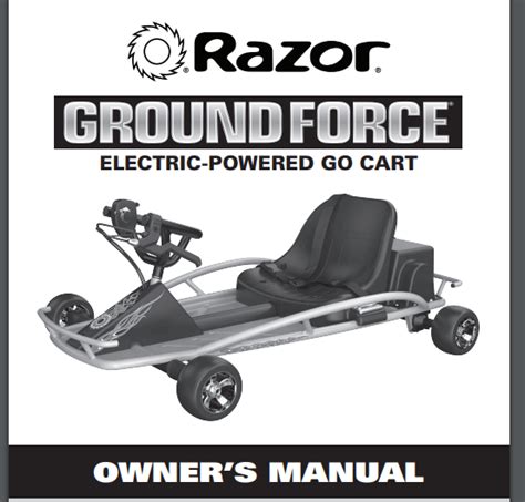 Razor Ground Force Electric Powered Go Kart Ride On Walmart