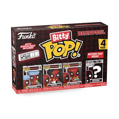 BITTY POP DEADPOOL BATHTIME 4PK – Smallville Comics