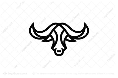 African Buffalo Logo