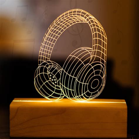 Headphones Lamp Tangyoak