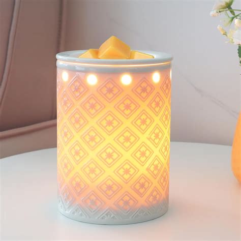 Ceramic Wax Melt Warmer 2 In 1 Electric Fragrance Wax