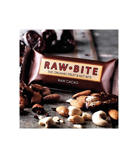 RAWBITE barrita energética saludable de cacao Mundorganic