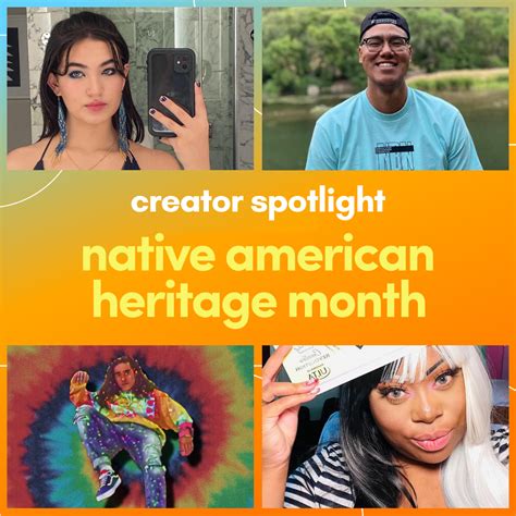 Creator Spotlight Series Celebrating Native American Month Week