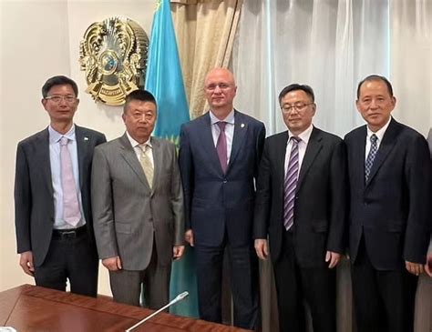 The First Deputy Prime Minister Of Kazakhstan Meets With Chinese