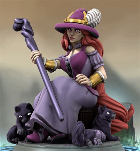 Npc The Witch Made With Hero Forge Rskul