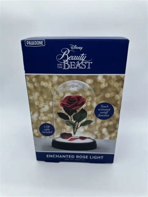 DISNEY S COLLECTIBLE BEAUTY And The Beast Enchanted Rose Touch Light