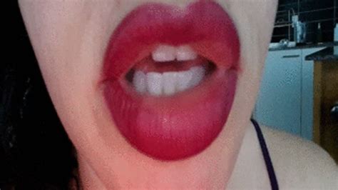 Goddess Lips Mouth And Tongue Goddess Bianca Domination Clips4sale