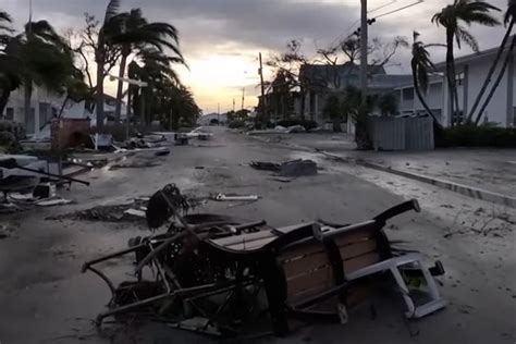 Drone Mostra Como Ficou Cidade Na Fl Rida Ap S O Furac O Milton Veja