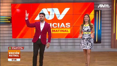 Atv Noticias Matinal Programa Del De Febrero Del Atv