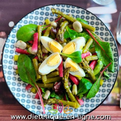 Salade Printanière Recette Légère Diététique En Ligne