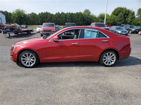 Pre Owned Cadillac Ats L Turbo Luxury D Sedan In Troy S