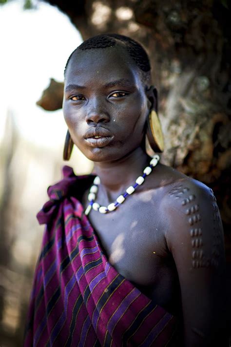 Mursi Girl Ethiopia By Steven Goethals On 500px African Tribal Girls Africa People Mursi