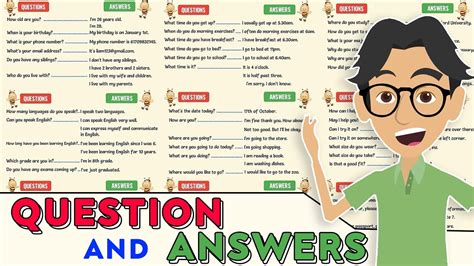 200 Answers To Common English Questions How To Ask And Answer Basic