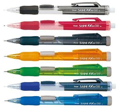 Colors Set Pentel Side Fx Pd Mm Sharp Mechanical Pencil Ebay