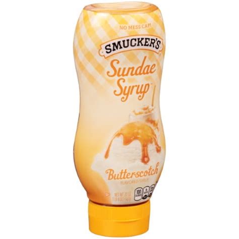 Smucker S Sundae Syrup Butterscotch Walmart