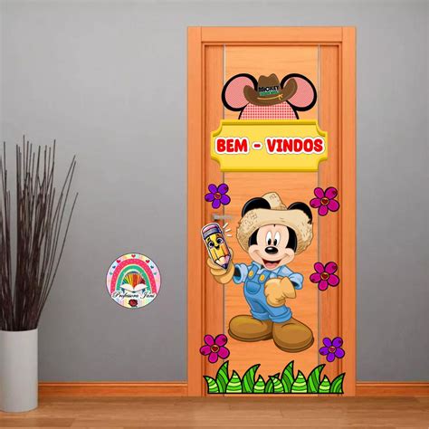 DECORAÇÃO SALA DE AULA MICKEY FAZENDEIRO Professora Jani