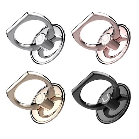 Usams Ring Holder Fashion 360 Degree Finger Ring Mobile Phone Smartphone Stand Holder For Iphone