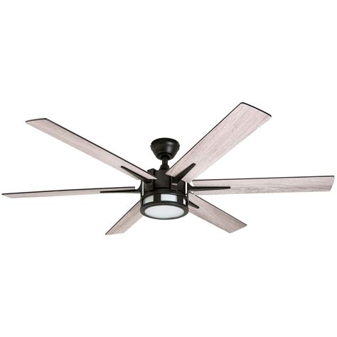 Honeywell Kaliza Inch Espresso Bronze Indoor Led Ceiling Fan With