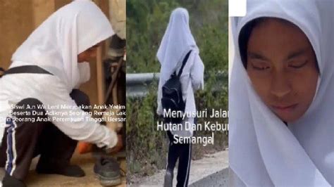 Viral Kisah Siswi Kelas Unggulan Sma Di Wakatobi Jalan Kaki Km Ke