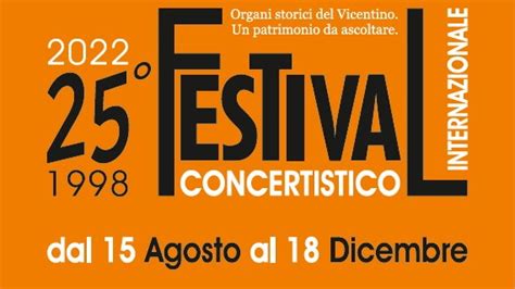 Festival Concertistico Sugli Organi Storici Del Vicentino