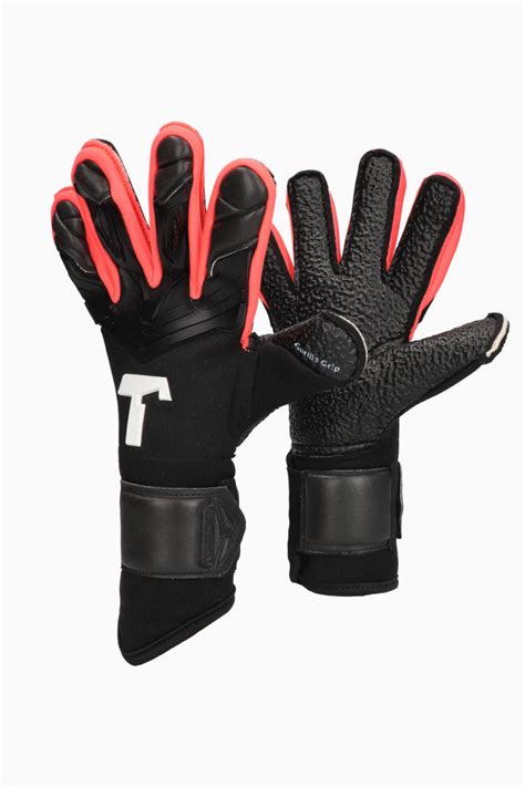 Goalkeeper Gloves T1TAN Alien Black Energy 2.0 Junior | R-GOL.com ...