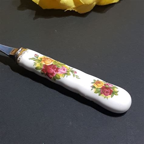 Vintage Royal Albert Old Country Roses Inch Teaspoon Jam Spoon