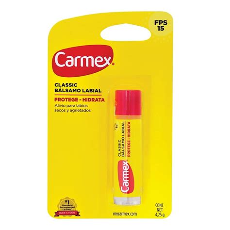 Protector Labial Carmex Classic Fps Hidratante G Walmart