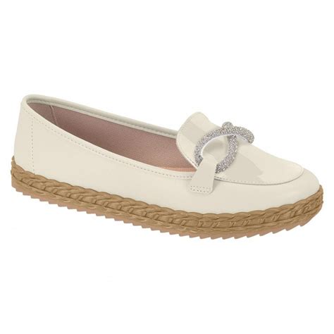 Sapatilha Moleca Feminino Branco