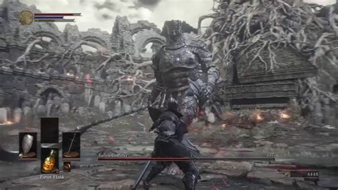 Dark Souls Iudex Gundyr Fight Boss Youtube