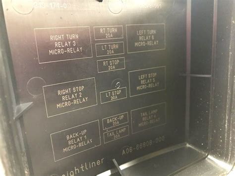 2006 Freightliner M2 106 Fuse Box For A Freightliner M2 106 Medium Duty For Sale New Paris Oh