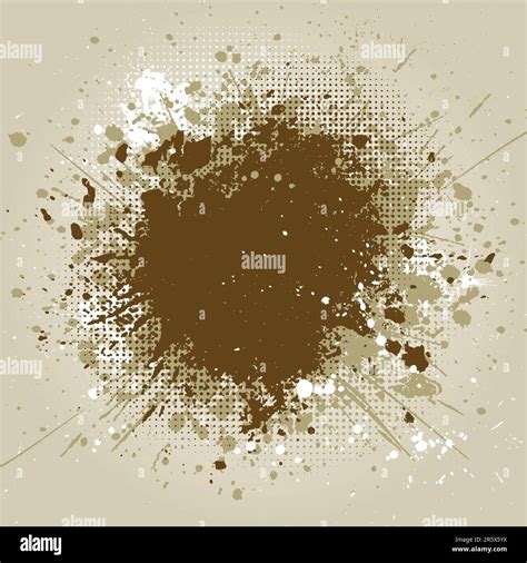 Grunge Splat Background Stock Vector Image And Art Alamy