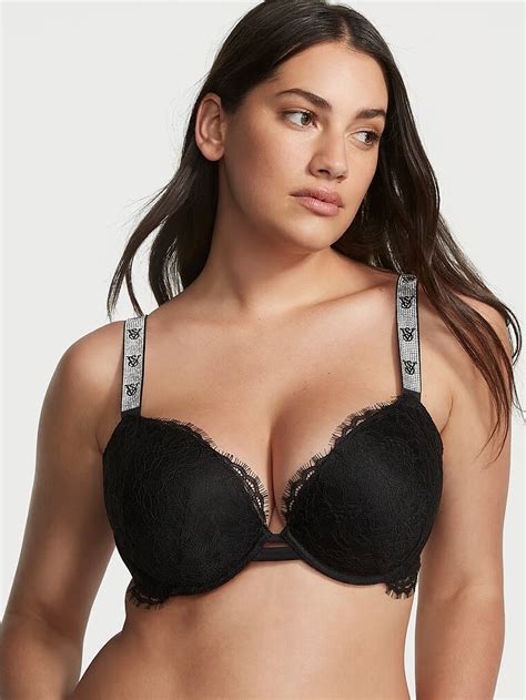 Бюстгальтер Victorias Secret Very Sexy Shine Strap Lace Push Up Bra