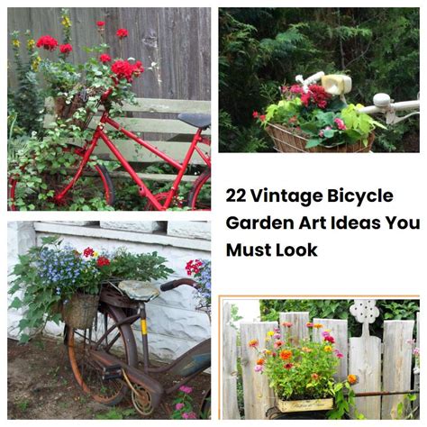 Vintage Bicycle Garden Art Ideas You Must Look Sharonsable