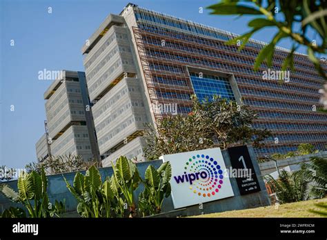 Wipro Logo At Their Office Wipro Ltd Is A Leading Technology Services