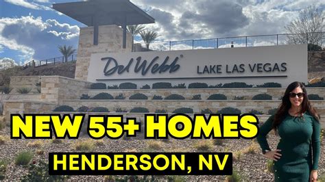 Del Webb Lake Las Vegas 55 Active Adult Community In Henderson Nv Lake View Lots Now Selling