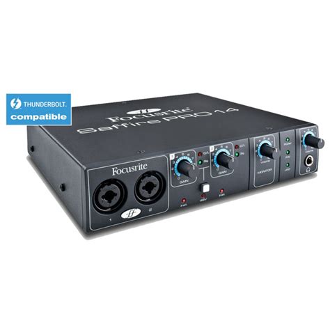 Focusrite Saffire Pro 14 Interface Audio Firewire Gear4music