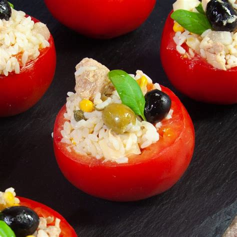 Pomodori Ripieni Di Insalata Di Riso Casa Pappagallo Pomodori