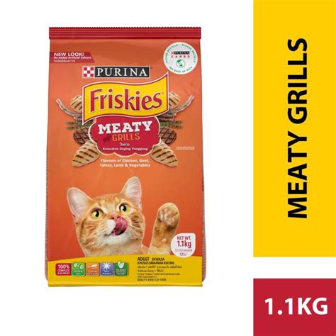 Friskies Meaty Grills X Kg Bag Adult Dry Cat Food Makanan