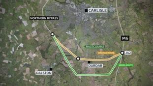 Green Light For Green Route Carlisle Southern Link Road Border