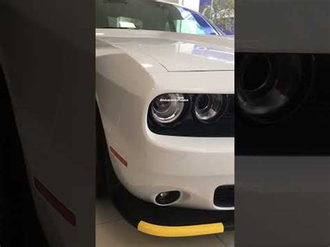 Dodge Challenger Srt White Color Shorts Youtube