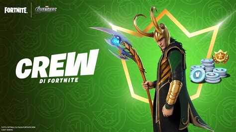 Loki Il Dio Dell Inganno Si Intrufola Nella Crew Di Fortnite Di