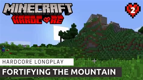 Fortifying The Mountain Modded Minecraft Hardcore Longplay No