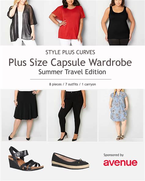 Plus Size Capsule Wardrobe Travel Edition Sponsored By Avenue