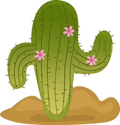 Cactaceae Mexico Flowering Plant Clip Art Cactus Infantiles Png