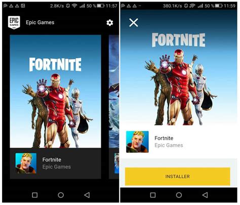 Télécharger Fortnite sur téléphone mobile Android et iOS