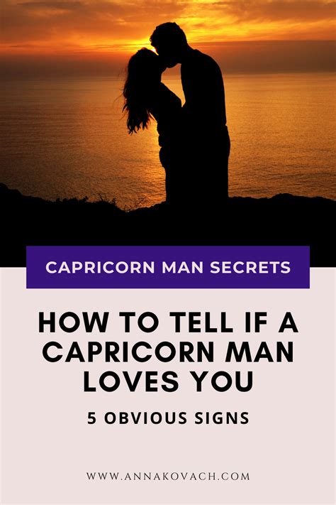 How To Tell If A Capricorn Man Loves You Obvious Signs Man In