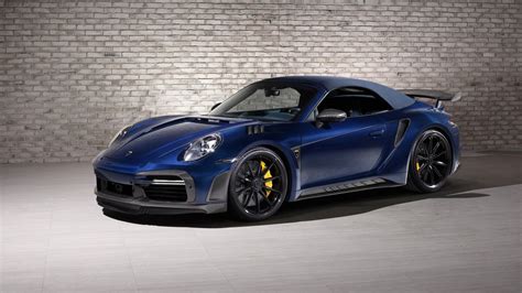 Topcar Porsche 911 Turbo S Stinger Gtr Cabriolet Carbon Edition 2022 4k